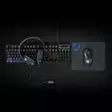 Pelinäppäimistö, kuulokkeet, hiiri ja hiirimatto LED-valaistu 5-in-1 Pelaajasetti - Pelaaminen - 5412810411382 - 4