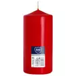 Punainen pöytäkynttilä 7x15 cm aura candles - Pöytäkynttilät - 6410412046642 - 1