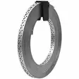 Reikänauha 19x0,7mm ruostumaton a2 kiinnitykseen - Kulmaraudat ja kiinnityslevyt - 6438152035542 - 1