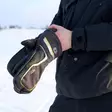 Talvihanskat nahkaa rukkaset tegera 7794 -  -  - 3