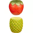 Kukkapöytä hedelmän muotoinen sivupöytä mansikka tai ananas - Kukkatelineet ja kukkatasot - 8721037872812 - 1