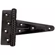 T sarana 125mm musta - Saranat - 6414671079212 - 1