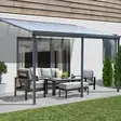 Patiokatos kirkas pleksi - Paviljongit ja pergolat - 6438168120492 - 1