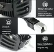 AURORA LED TYÖVALO LEVEÄ MALLI LEVEÄLLÄ VALOKEILALLA 40w KANTTI MAN VOLVO TOYOTA TRAKTORI KUORMAUTO - Työvalot - 6438471021042 - 11