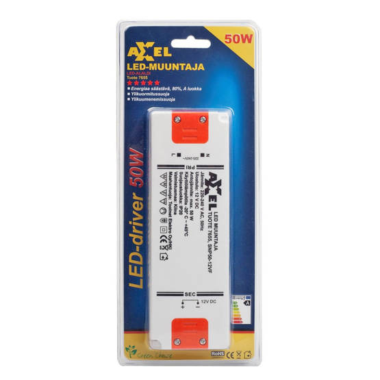 Led Muuntaja 2 240 50w 12vdc Led Driver 50w 12v 4 2a Tuontitukku Fi Verkkokauppa
