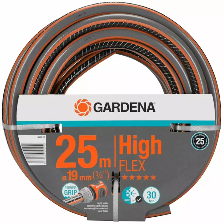 Joustava gardena puutarhaletku power grip liitoksella - Vesiletkut - 4078500002042 - 1