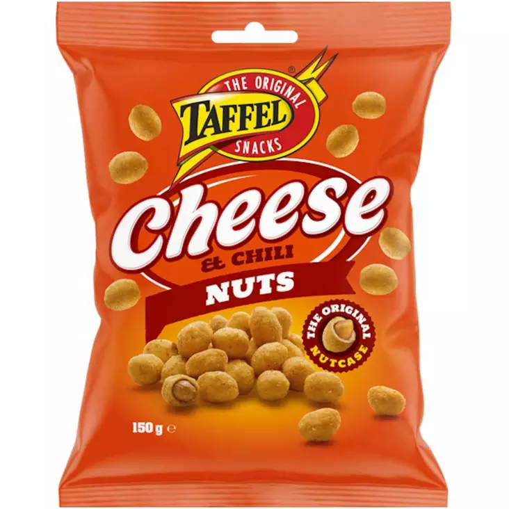 Taffel cheese chili pähkinät - Keksit ja naposteltavat - 6410381092152 - 1