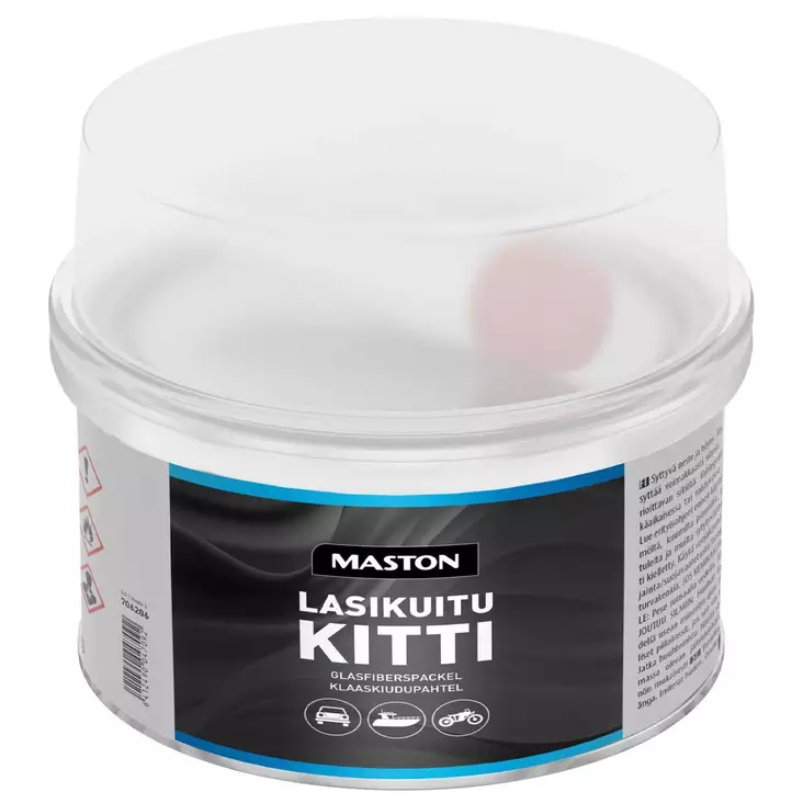 Maston lasikuitukitti 600g - Kuidut, pakkelit ja kovetteet - 6412490047092 - 1