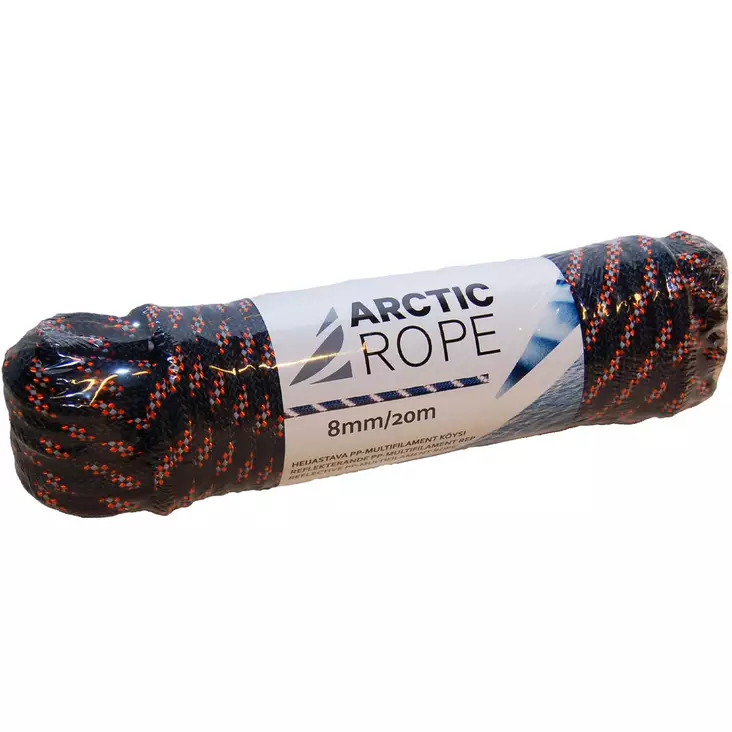 Arctic rope yleisköysi heijastava 8mm 20m pp - Köydet - 6430022585942 - 1