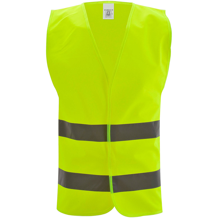 Aikuisten keltainen heijastinliivi, huomioliivi - Heijastimet ja heijastinliivit - 6438471342192 - 1