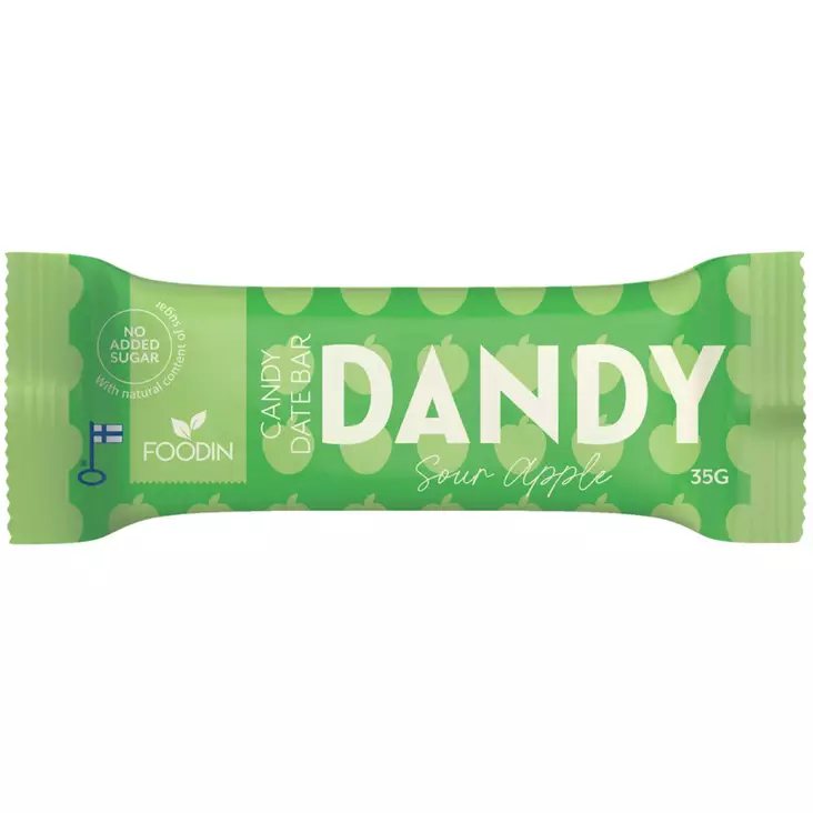 Foodin dandy taatelipatukka sour apple - Taatelit - 6440004600112 - 1