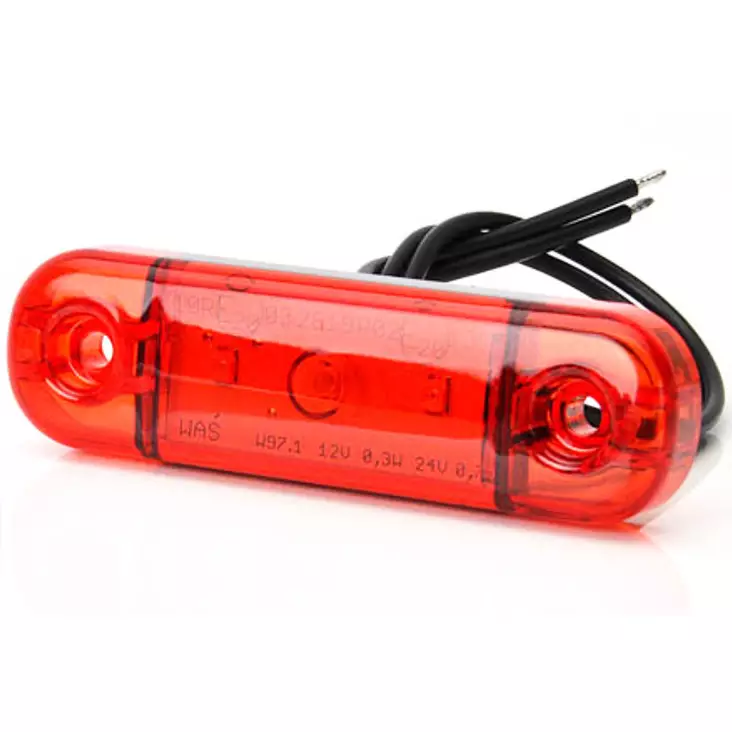 Äärivalo peräkärryyn punainen - Peräkärryn äärivalot ja polttimot - 5901323111532 - 1