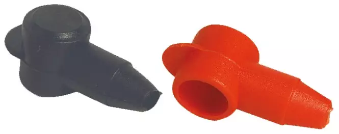Akkukenkien suoja punainen 18mm - Veneen akut, akkukotelot ja akkulaturit - 8033137092862 - 1
