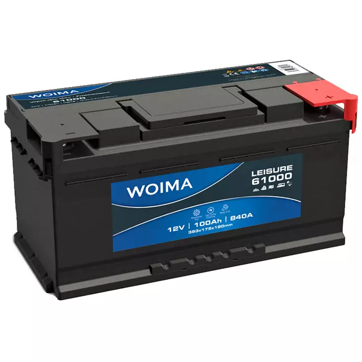Akku woima leisure 100 ah - Auton akut 30-300Ah - 6438255806612 - 1