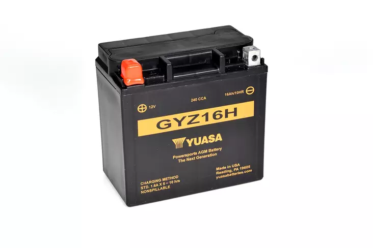Akku Yuasa GYZ16H - Pienkoneakut 10-30Ah - 048493827162 - 2