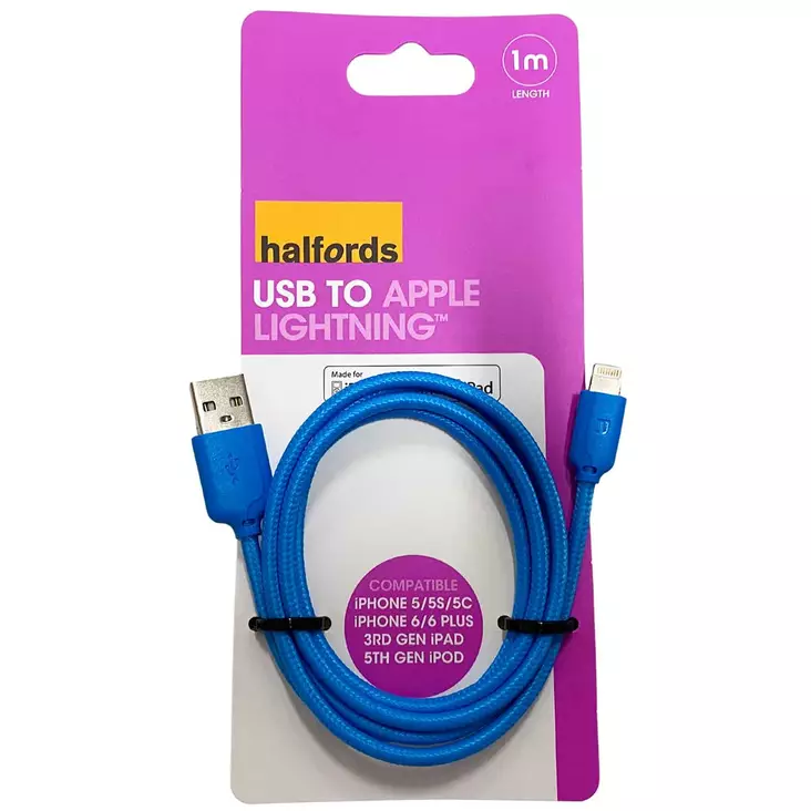 Apple laturi kaapeli 1m - HDMI-, USB- ja datakaapelit - 5054277150642 - 1