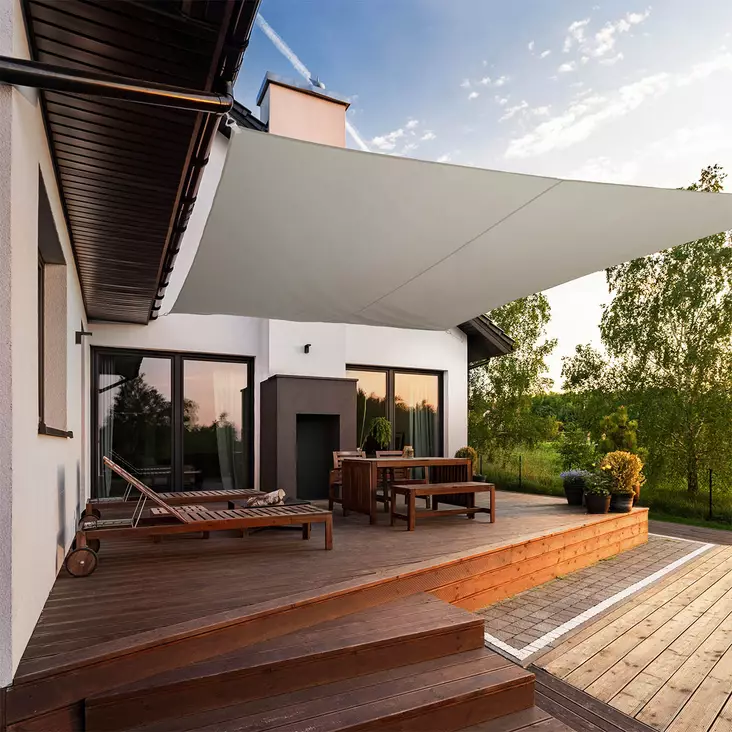 Aurinkovarjo terassille - Aurinkovarjot ja varjonjalat - 6410416129402 - 1