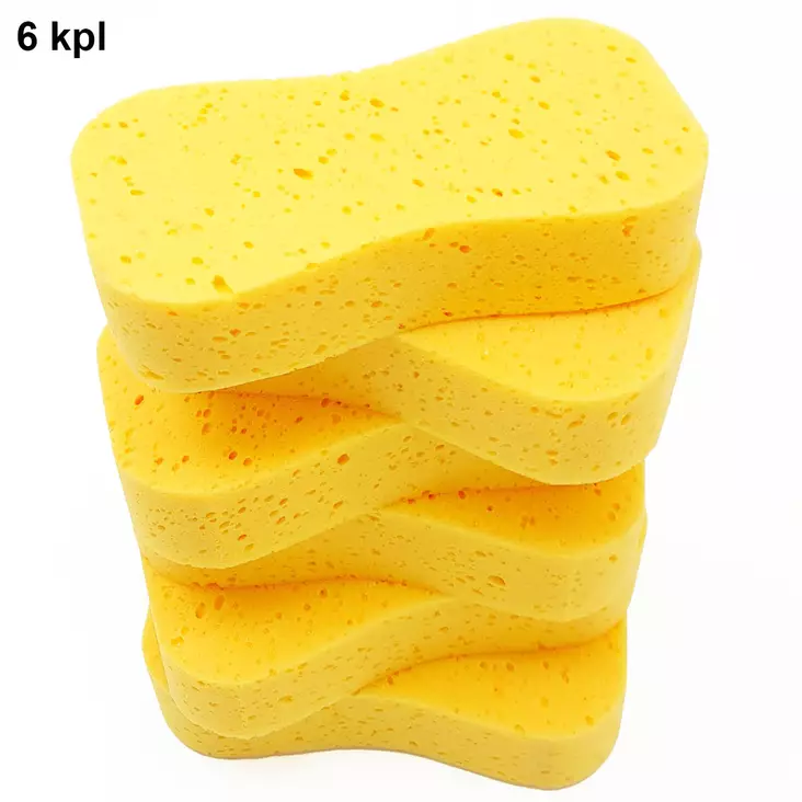 auton pesusieni 6kpl säästöpakkaus - Auton pesusienet - 6438168109022 - 1