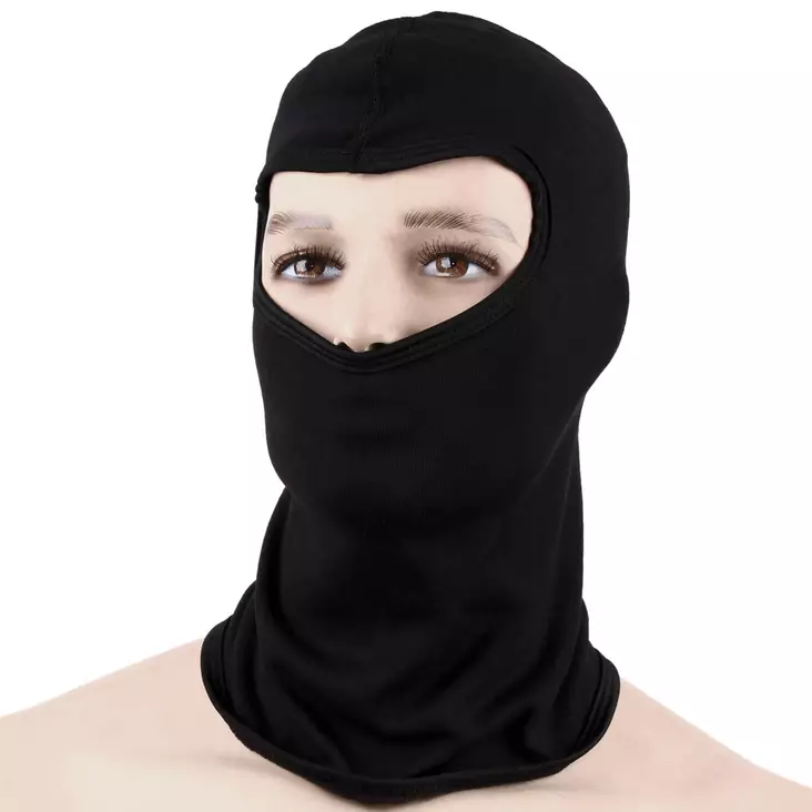 Musta balaclava - Päähineet - 6438212103082 - 1