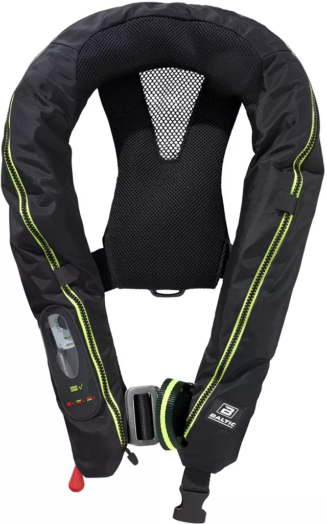 Baltic Legend 165N harness auto ilmatäytteinen pelastusliivi musta 40-120kg - Pelastusliivit ja paukkuliivit - 7392715178512 - 1