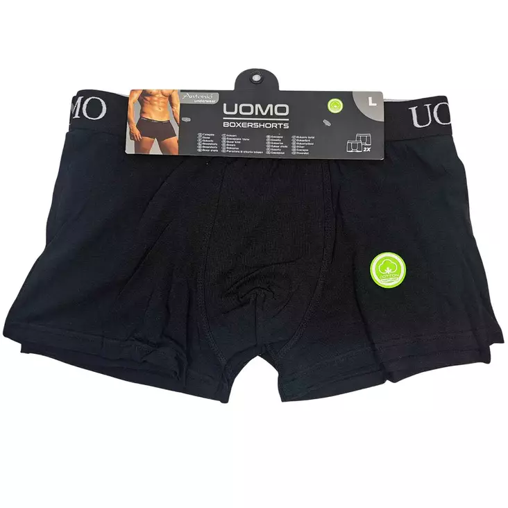 Mustat bokserit l xxxl - Housut, shortsit ja alushousut - 6438471292275 - 1