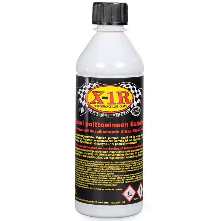 Diesel + booster 500 ml X-1R - Auton voiteluaineet ja vaseliinit - 6430014802422 - 1