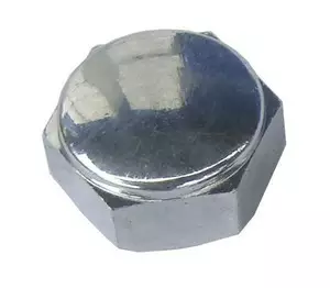 Emäputken mutteri 70-150cc kromi - Mönkijän alustanosat ja tukivarret - 6419773693472 - 1