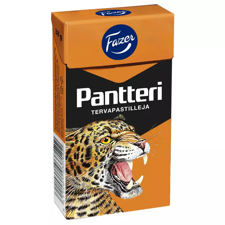 Pantteri tervapastilli 38g - Pastillit ja purukumit - 6416453428102 - 1