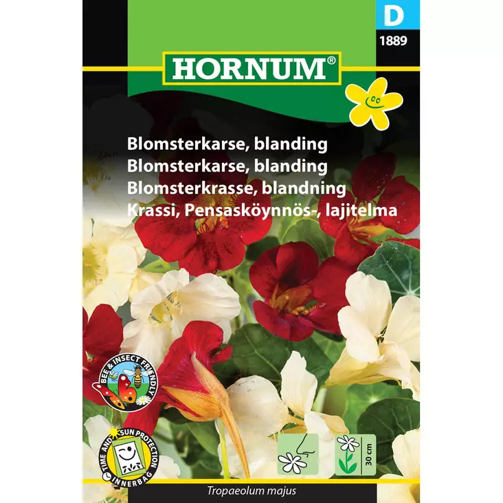 hornum pensasköynnöskrassi lajitelma - Siemenet - 5708787018892 - 1