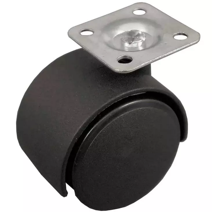 Huonekalupyörä kääntyvällä laipalla - Kalustepyörät - 6414671991842 - 1