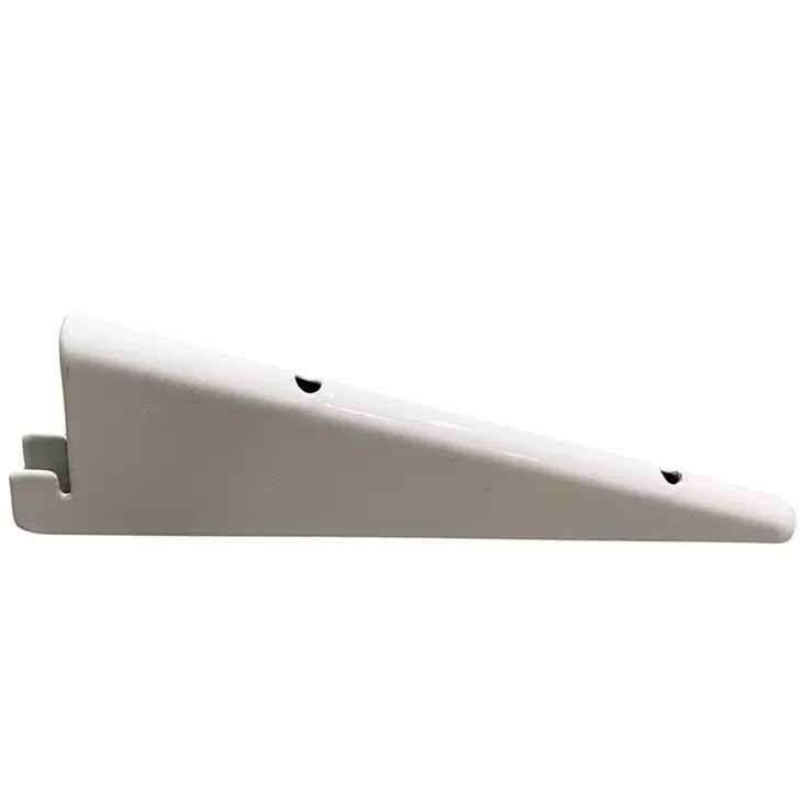 Valkoinen hyllykannatin 17 cm - Hyllykiskot, hyllykannattimet ja putket - 6438168116952 - 1