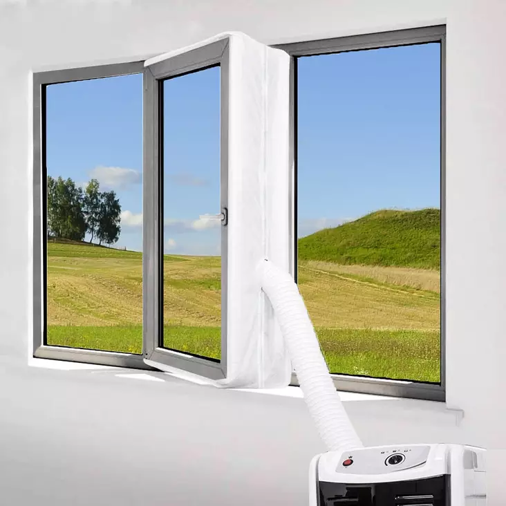 ikkunatiiviste siirrettävälle ilmastointilaitteelle ikkunasarja - Ilmastointilaitteet ja tuulettimet - 6438168106922 - 1