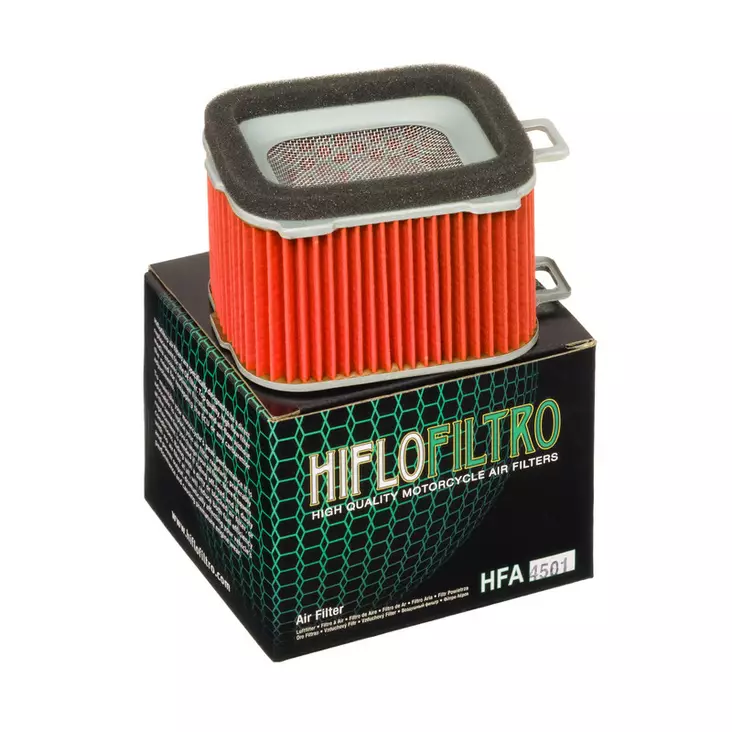Ilmansuodatin Hiflo HFA4501 - HIFLO mottoripyörän ilmansuodattimet - 824225121292 - 1