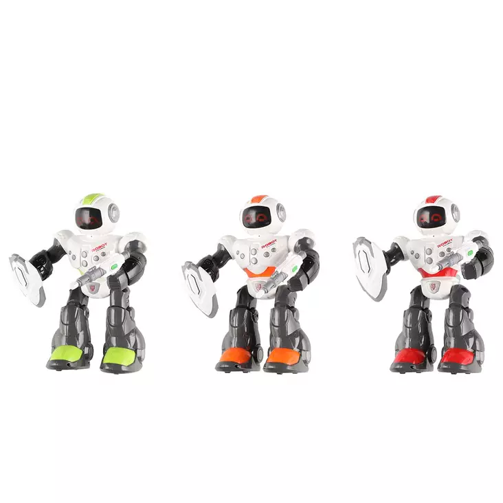 Paristokäyttöinen robotti on varustettu valoilla ja äänillä - Luovat lelut - 6410416289892 - 1