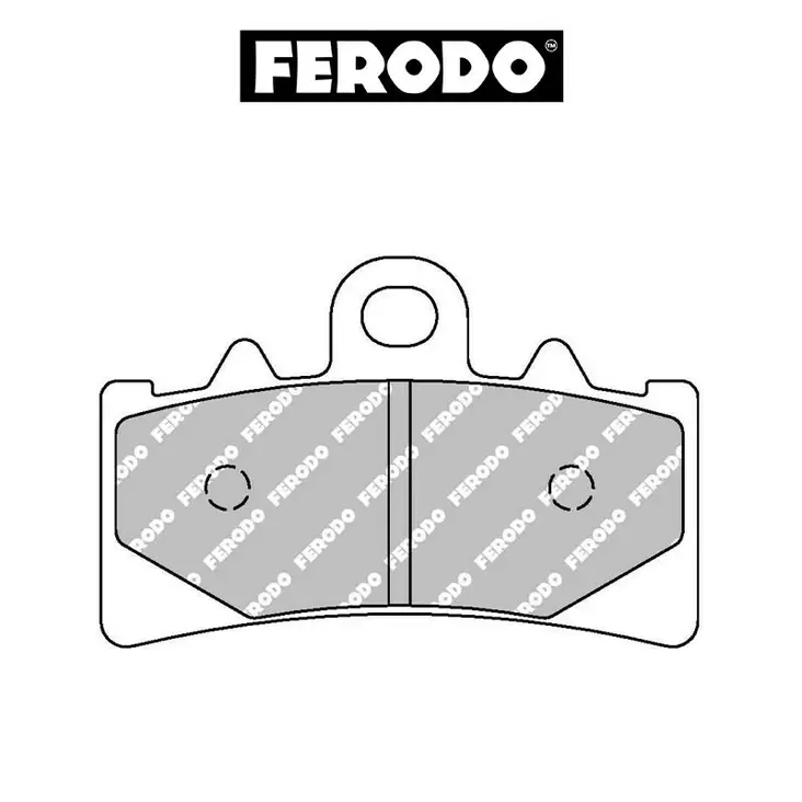 Jarrupalat Ferodo Sinter Grip Road eteen BMW/Husqvarna/KTM - Moottoripyörän jarrupalat - 6438471284232 - 2