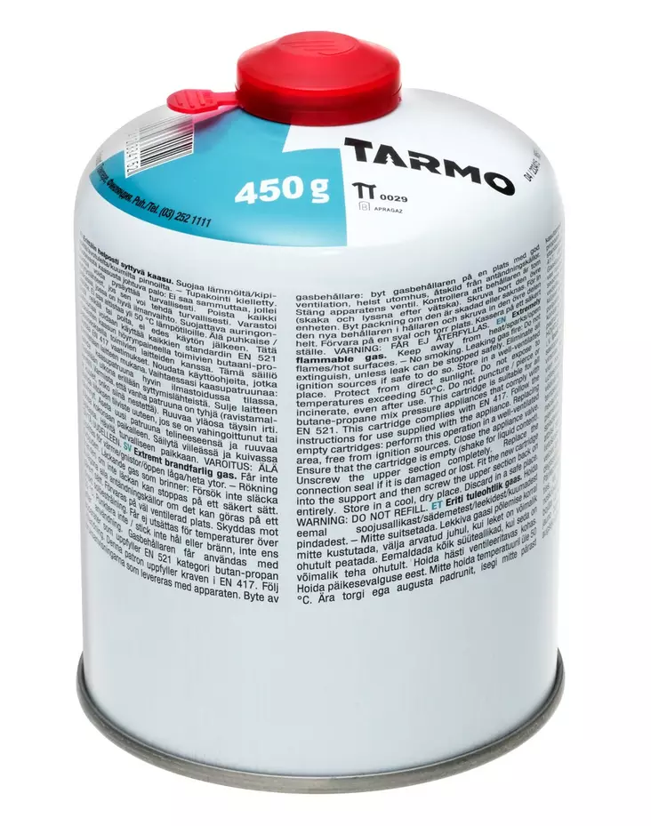 kaasupatruuna 450g - Retkikeittimet ja kaasupatruunat - 6410412334152 - 2