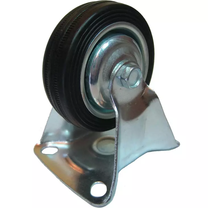 Kalustepyörä kiinteä 75mm - Kalustepyörät - 6419773560682 - 1