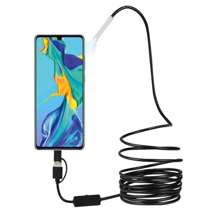 Usb kamera puhelimeen inskam - Tarkastuskamerat - 6438014371702 - 1
