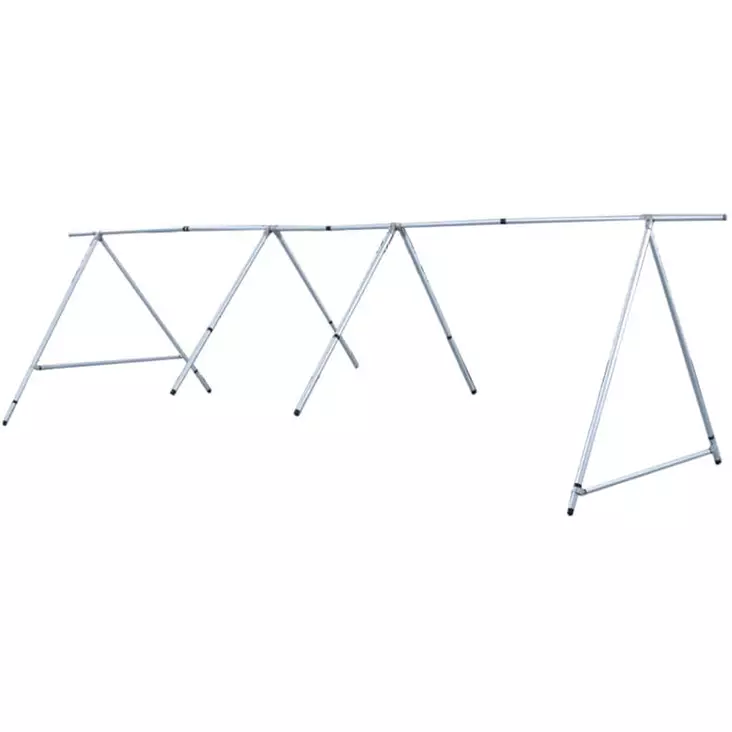 Alumiininen pressuteline 5,6 7,7 m veneeseen - Veneen säilytys - 6438168122212 - 1