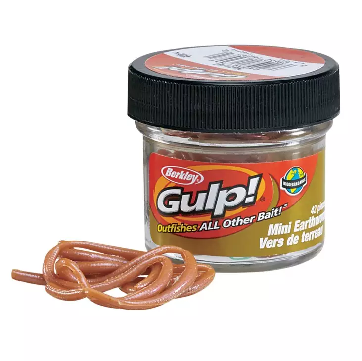 Berkley gulp! mini earthworms minimato - Pilkkisyötit ja tahnat - 028632162972 - 1