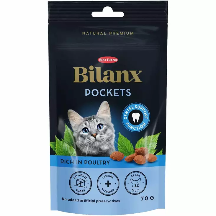 Bilanx pockets dental kissanherkut - Kissan makupalat ja herkut - 5700551220722 - 1