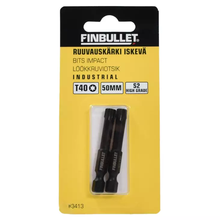 Ruuvauskärki iskevä t40 - Porakoneen kärjet - 6438152034132 - 1