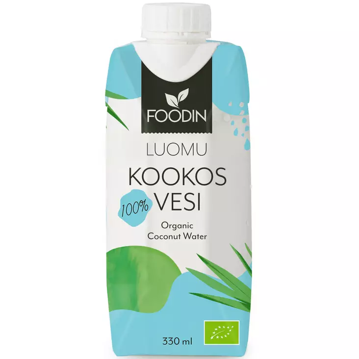 Foodin kookosvesi luomu - Virvoitusjuomat  - 6430055214802 - 1