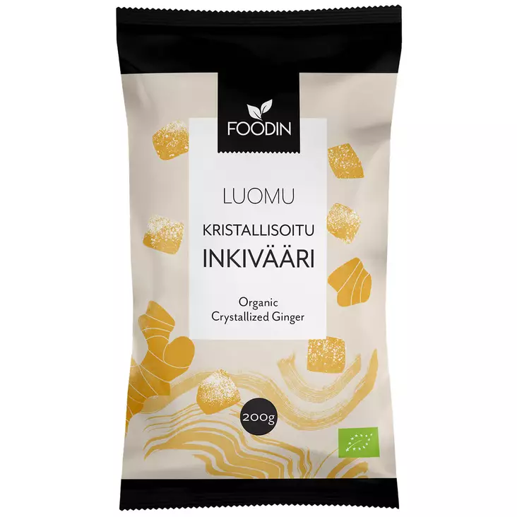 Kristallisoitu inkivääri Foodin - Herkut ja juomat - 6430055215892 - 1