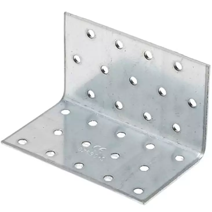 Wurth kulmalevy 60x60x60mm rei?itetty puuliitokseen - Kulmaraudat ja kiinnityslevyt - 4053479555782 - 1