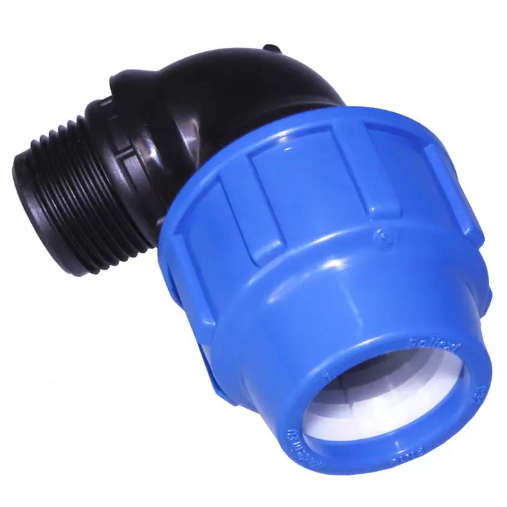 Kulmaliitin 25-1 ulkokierre muovi - Vesiletkuliittimet - 6438140090072 - 1