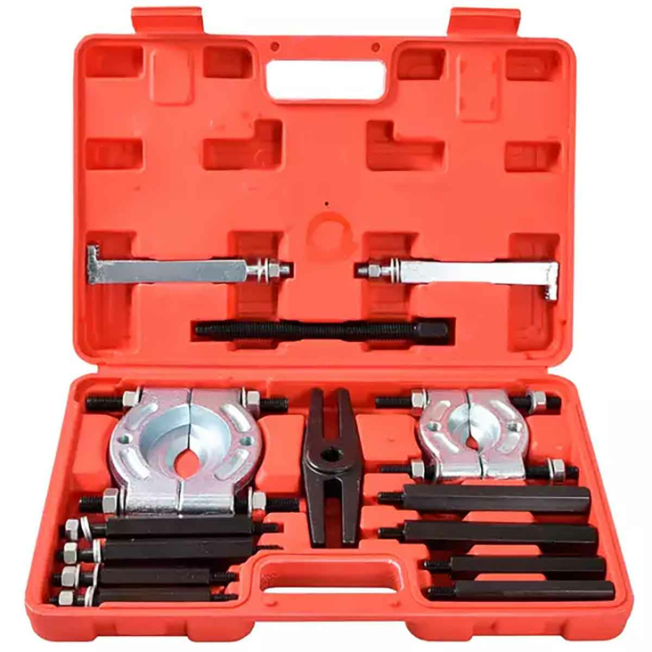 Finbullet laakerin ulosvedinsarja 50?75 mm laakereille, sisältää erottimet, ulosvedinrungon, keskipultin ja jatkoruuvit - Auton irroitustyökalut - 6438152039472 - 1