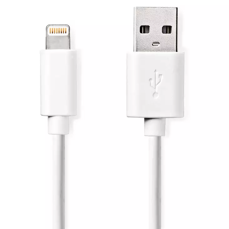 Apple kaapeli usb 2 - Apple -kaapelit ja -laturit - 5412810288762 - 1