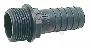 Letkuliitin polypropeeni uros 1/2" x 16mm - Veneen läpiviennit ja putkiosat - 1723402 - 1