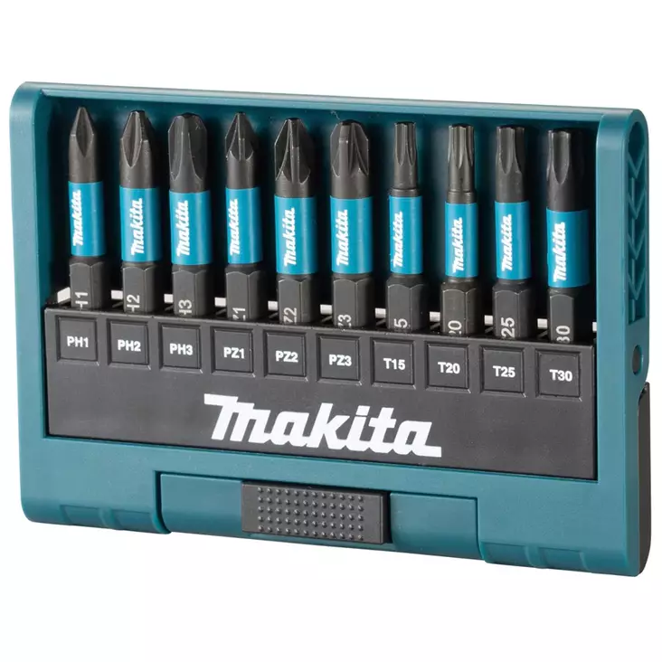 Makita ruuvikärkisarja 50mm 10 os - Porakoneen kärjet - 088381589482 - 1